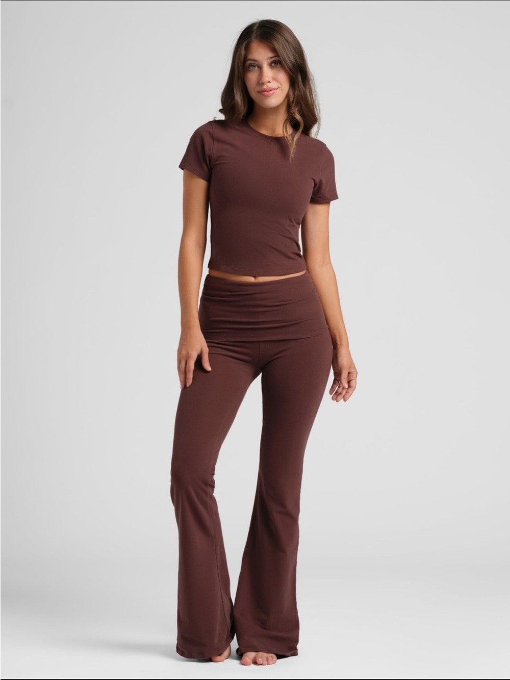 Comfrt SoftStretch Tee & Foldover Pant